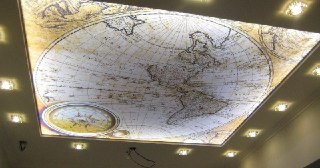 Натяжной потолок с фотопечатью Моршанск, цена от 6168 руб.